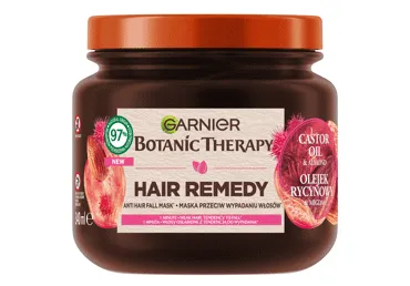 Botanic Therapy Hair Remedy Castor Oil & Almond kaukė, 340 ml