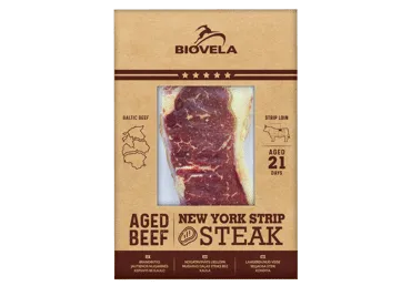 Liellopa gaļas steiks New York BIOVELA 240g