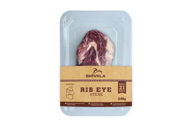 Liellopa gaļas steiks Rib Eye BIOVELA 240g