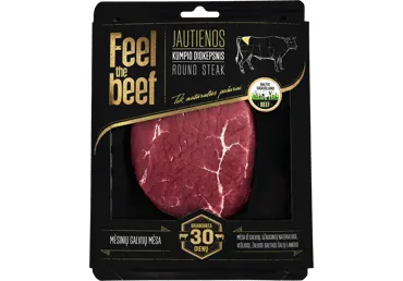 Brandintas jautienos kumpio didkepsnis FEEL THE BEEF, atšal., 300 g