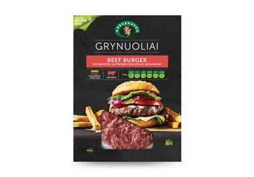 Brandinti jautienos maltiniai GRYNUOLIAI, 220 g