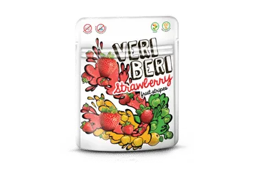 Zemeņu standziņas VERI BERI 50g