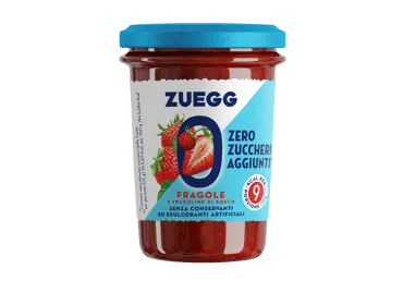 Braškių džemas ZUEGG be cukraus, 220 g