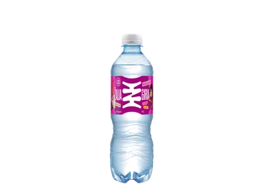 Braškių skonio silpnai gazuotas stalo vanduo ŽALIA GIRIA KAKĖ MAKĖ, 500 ml