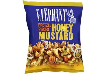 Brecelių gabaliukai ELEPHANT, medaus ir garstyčių skonio, 125 g