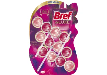 BREF DELUXE WC valiklis gaiviklis Magnolia 3x50g