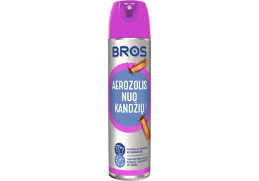 BROS Aerozolis nuo kandžių, 150 ml