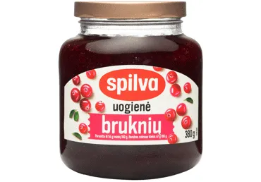 Bruknių uogienė SPILVA, 380 g