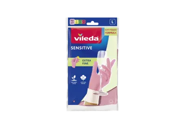 Buitinės pirštinės (M dydis) VILEDA SENSITIVE, 1 vnt.