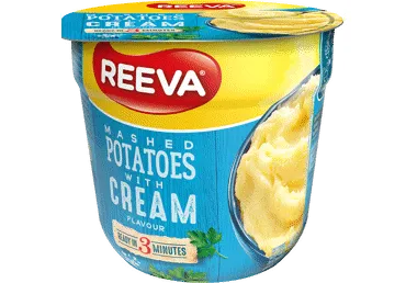 Bulvių košė REEVA, grietinėlės skonio, 40 g
