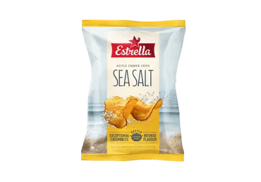 Čipsi ESTRELLA Kettle ar sāli 120g