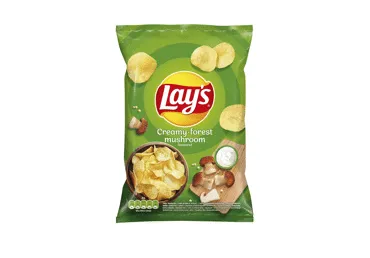 Kartupeļu čipsi LAY'S ar sēņu un krējuma garšu 130g