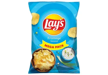 Bulvių traškučiai LAY'S, grietinės ir pr.žolelių skonio, 200g