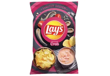 Bulvių traškučiai LAY'S, krabų skonio, 130 g