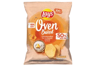 Voveraičių padažo skonio kepti bulvių traškučiai LAY'S OVEN BAKED, 180 g