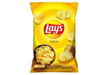 Bulvių traškučiai su druska LAY'S, 130 g