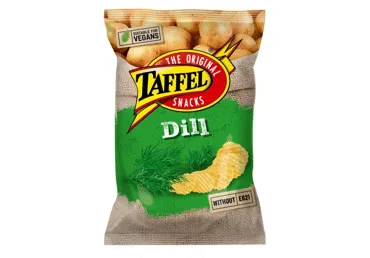 Krapų skonio bulvių traškučiai TAFFEL, 130 g