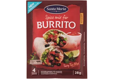 Buritų prieskonių mišinys SANTA MARIA TEX MEX, 28 g