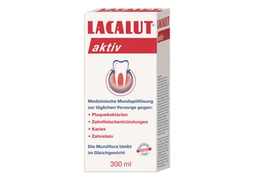 Burnos skalavimo skystis LACALUT AKTIV, 250 ml