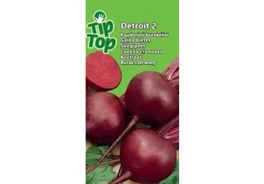 Sēklas: Bietes sarkanās DETROIT gab.