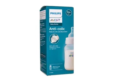 Maitinimo buteliukas PHILIPS AVENT ANTI-COLIC, 260 ml, 1 + mėn., 1 vnt.