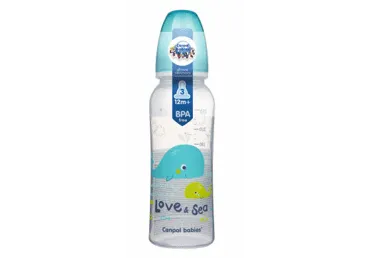 Šaura kakla pudelīte CANPOL 250ml