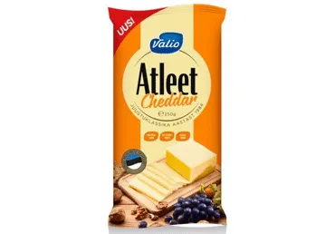 Čederis VALIO ATLEET, 27 % rieb. s. m., 250 g