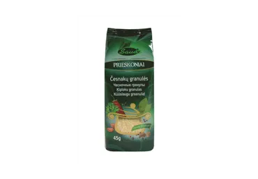 Česnakų granulės SAUDA, 45 g