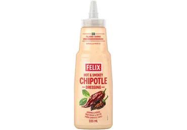 Čipotlės padažas su aitriosiomis paprikomis FELIX, 315 g