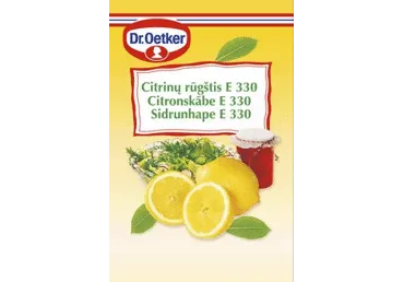 Citrinų rūgštis DR.OETKER, 20 g
