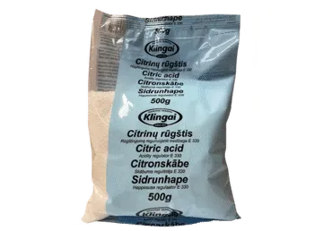 Citrinų rūgštis KLINGAI, 500 g