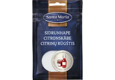 Citrinų rūgštis SANTA MARIA, 32 g