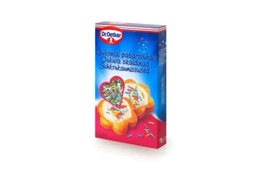 Cukriniai pabarstukai DR. OETKER, 80 g