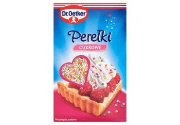 Cukriniai pabarstukai DR.OETKER, spalvoti rutuliukai, 80 g