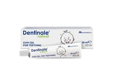Dantų gelis DENTINALE NATURAL, 0-4 m., 20 ml