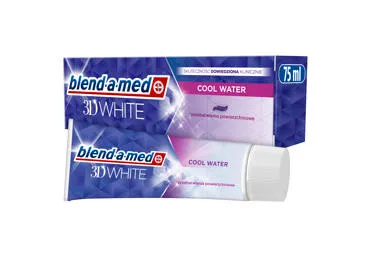 Dantų pasta BLEND A MED 3D WHITE Cool Water, 75ml