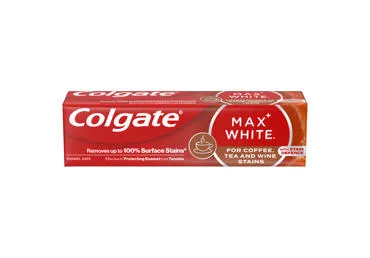 Dantų pasta COLGATE MAX WHITE COFFEE, TEA & WINE, 75 ml