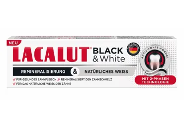 Dantų pasta LACALUT BLACK & WHITE, 75 ml