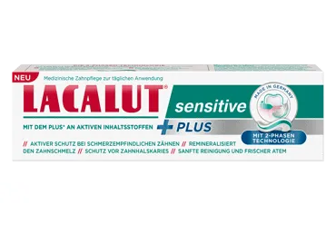 Dantų pasta Lacalut sensitive PLUS