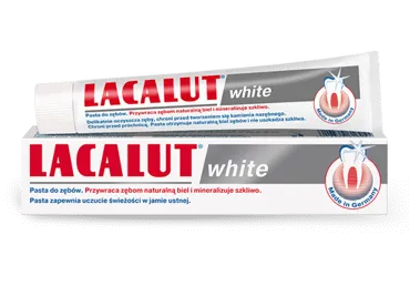 Dantų pasta LACALUT WHITE, 75 ml