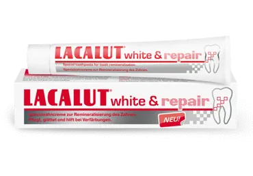 Dantų pasta LACALUT WHITE & REPAIR, 75 ml