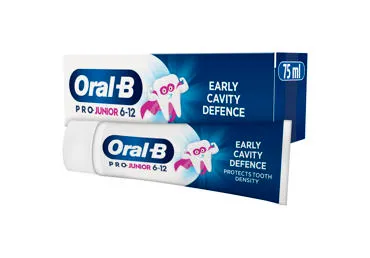 Dantų pasta ORAL-B Pro Junior, nuo 6 iki 12 metų, 75 ml