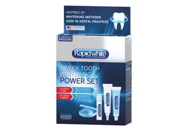 Dantų priežiūros rinkinys RAPID WHITE „BLEACHING POWER SET“, 1 vnt.