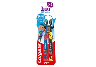 Dantų šepetėlis COLGATE 360 CHARCOAL, 2 vnt.