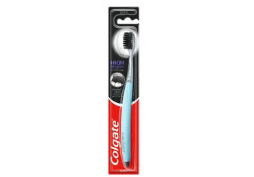 Dantų šepetėlis COLGATE HIGH DENSITY CHARCOAL SOFT, 1 vnt.