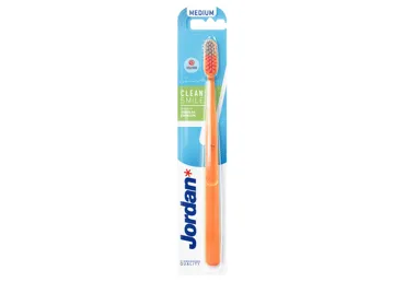 Dantų šepetėlis JORDAN CLEAN SMILE MEDIUM, 1 vnt.