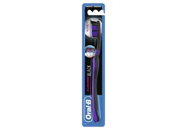 Dantų šepetėlis ORAL-B Allrounder Black, Medium, 1 vnt.