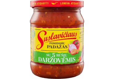 Daržovių padažas SUSLAVIČIAUS, 500 g