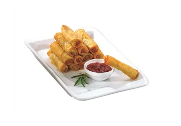 Daržovių suktinukai SPRING ROLLS su saldžiarūgščiu padažu, 250 g