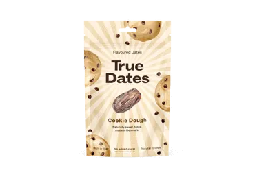 Datulės TRUE DATES COOKIE DOUGH, sausainių tešlos skonio, 100 g